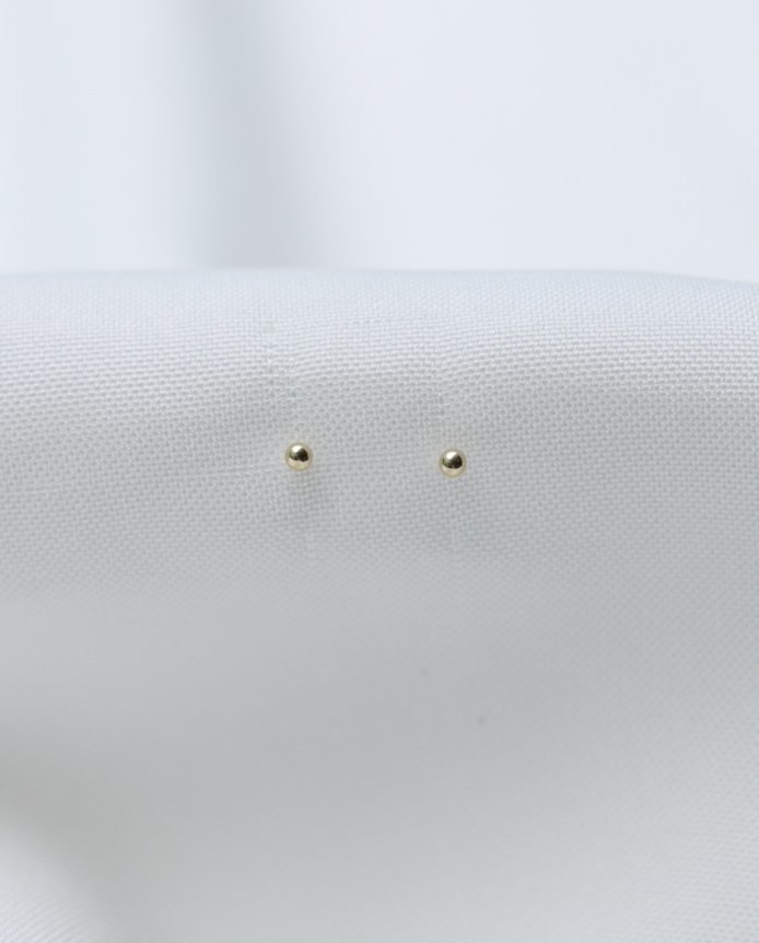 Aretes 2.5mm Dorado