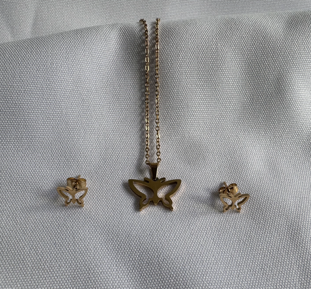 Conjunto Silueta Mariposa