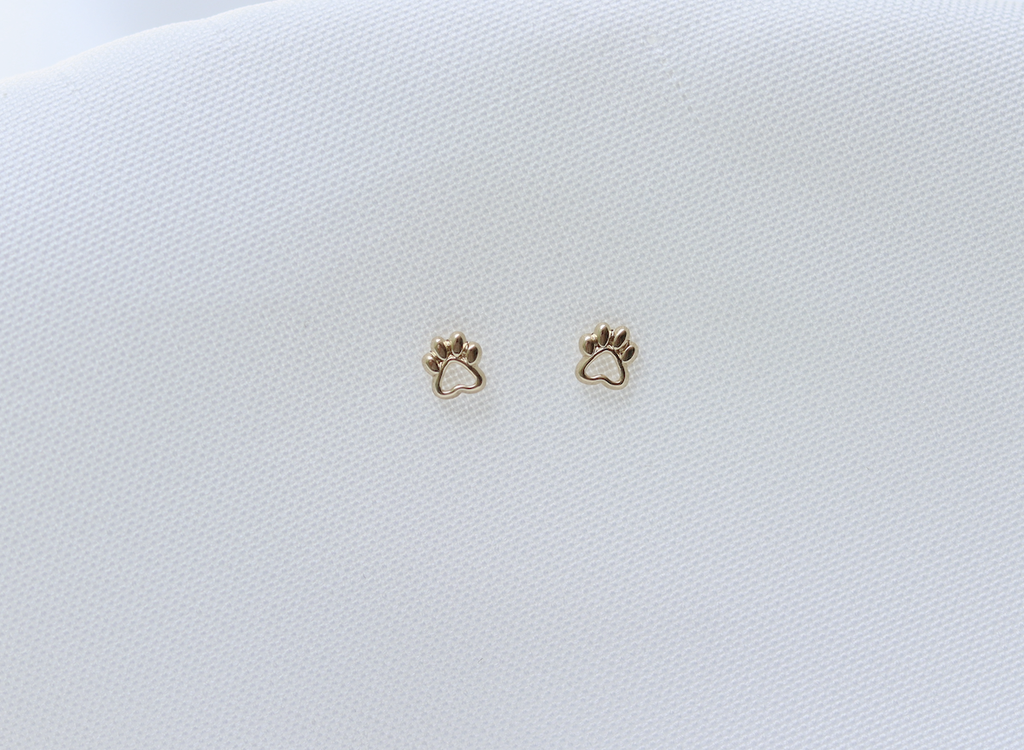 Aretes Silueta Huellita