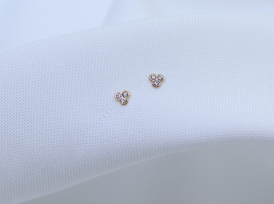 Aretes Tresillo 