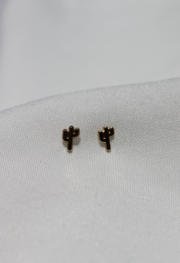Aretes Cactus Liso
