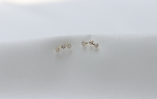 [AreoConstelacionBlanco] Aretes Constelación de Estrellas 