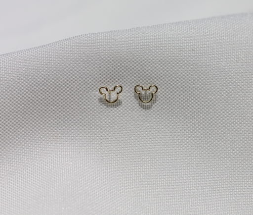Aretes Silueta Mickey Mouse